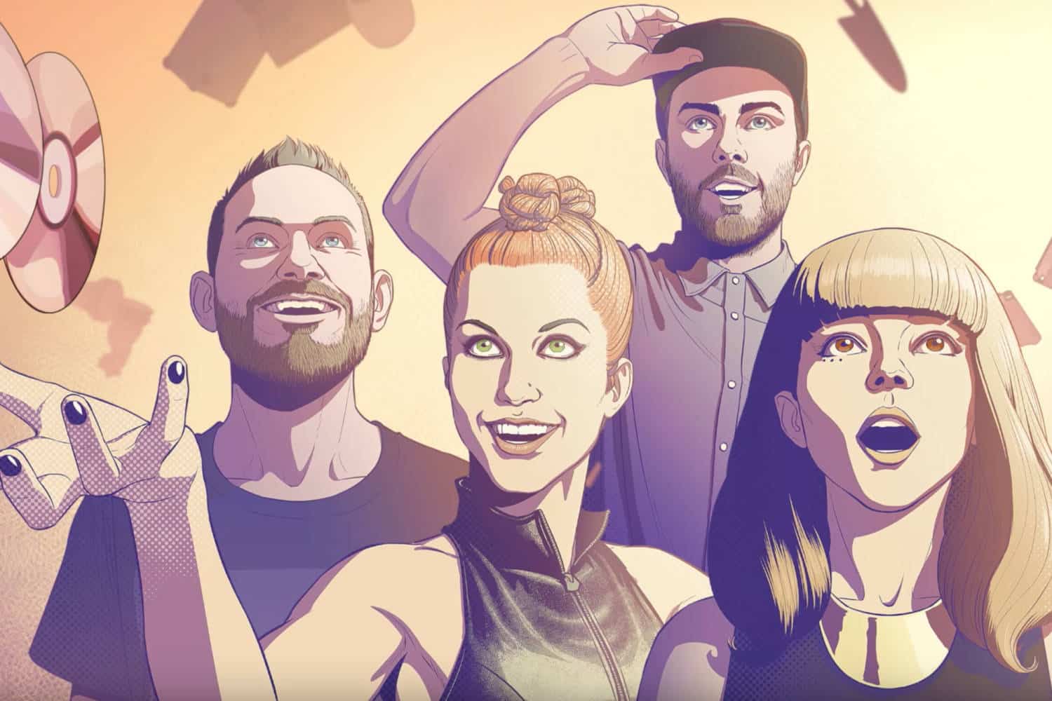 Hayley Williams and CHVRCHES