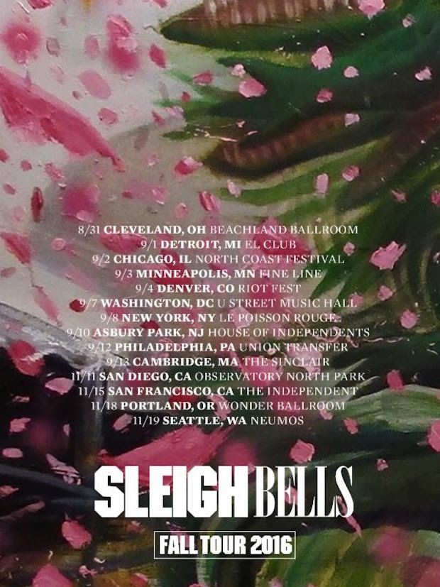 Sleigh Bells Tour